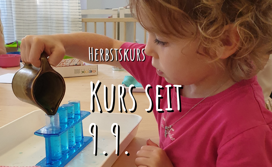 Montessori Spielgruppe 22 Monate - 4 Jahre
